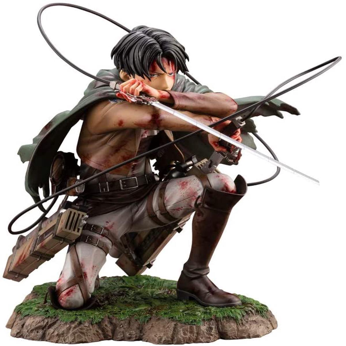 "Attack on Titan" ARTFX J Levi Fortitude Ver.