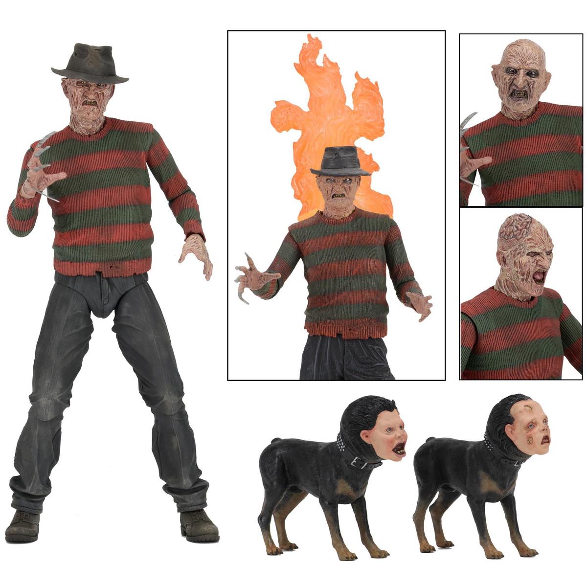 Nightmare On Elm Street - 7In Scale Action Figure - Ultimate Part 2 Freddy
