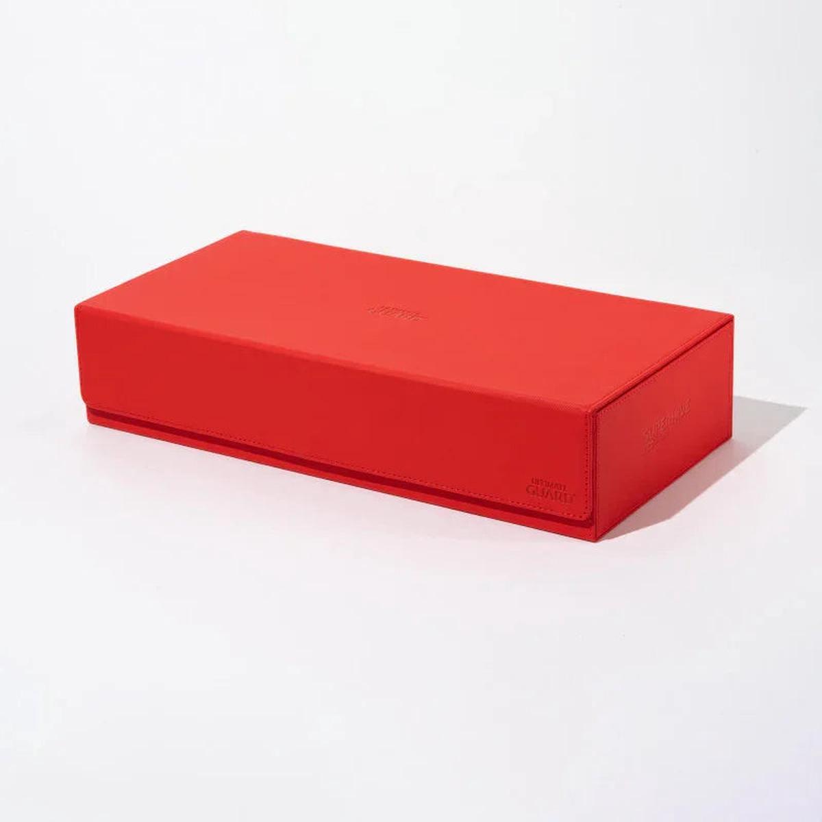 Ultimate Guard: Deck Case  XenoSkin Monocolor Superhive 550+  Red