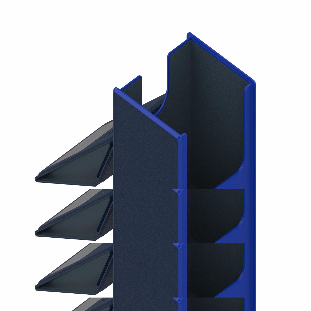 Heavy Play: RFG Deckbox 80 DS - Wizard Blue