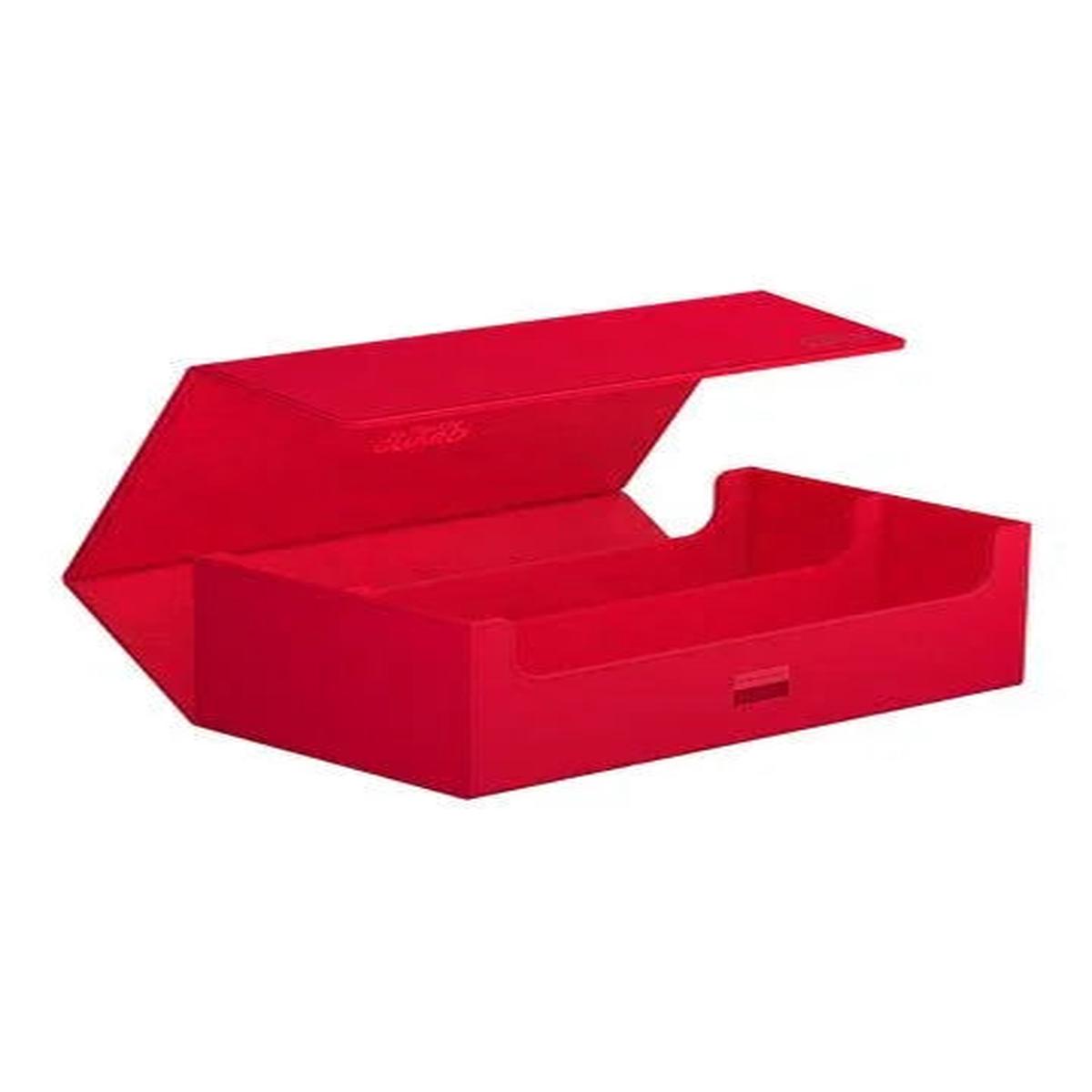 Ultimate Guard: Deck Case  XenoSkin Monocolour Arkhive Flip Case 800+  Red